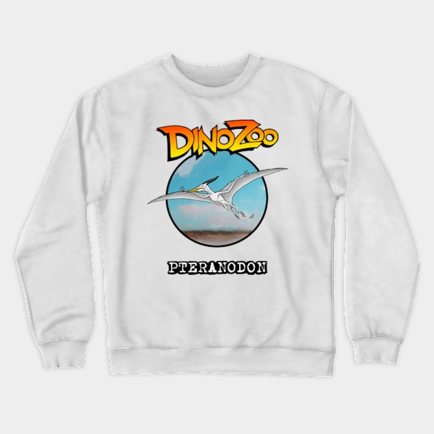 DinoZoo: Pteranodon Crewneck Sweatshirt by PaleoFantasies